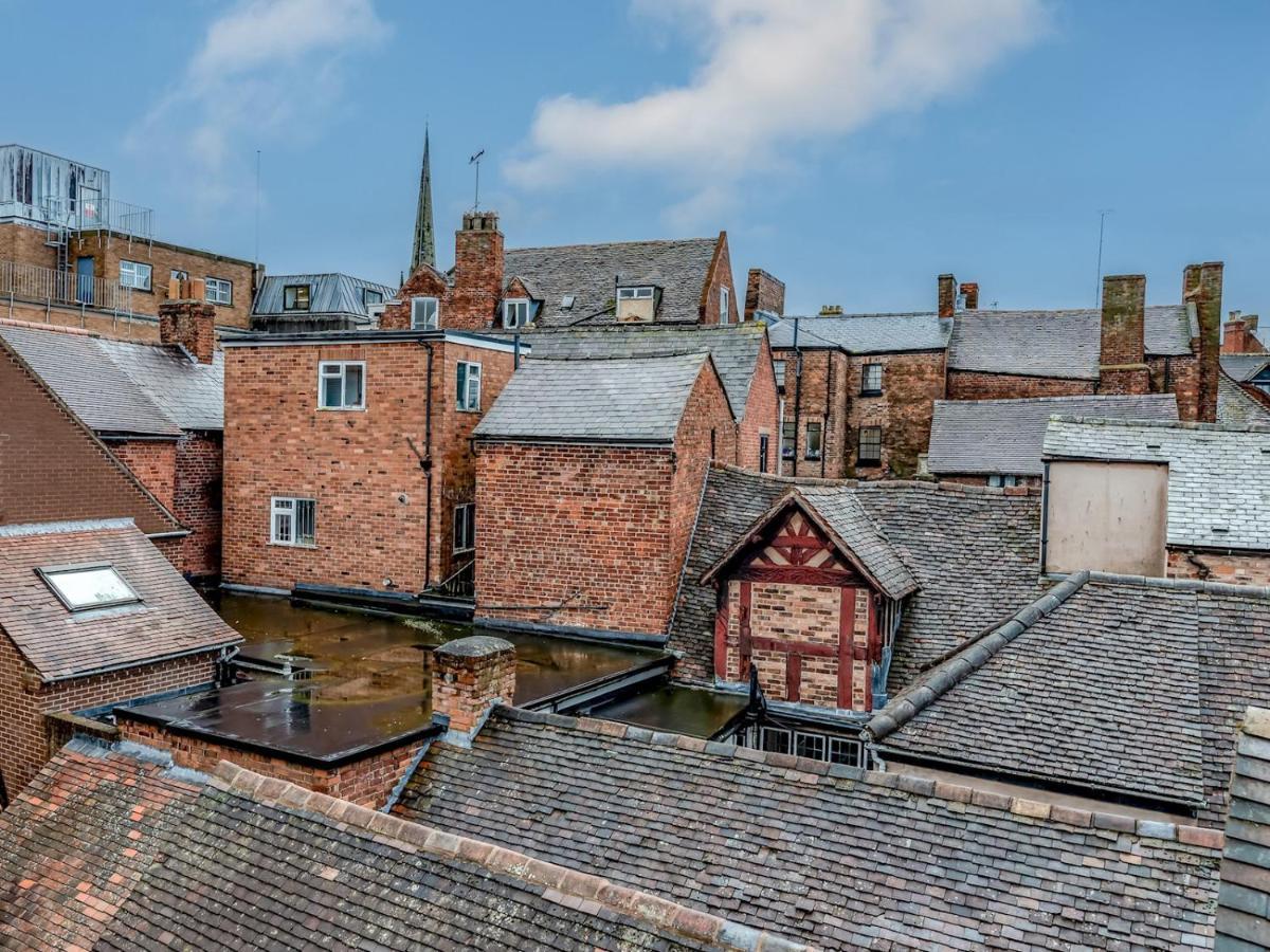 Pass The Keys 5C Charming Town Centre Apartment With Roof Top Views Shrewsbury Dış mekan fotoğraf
